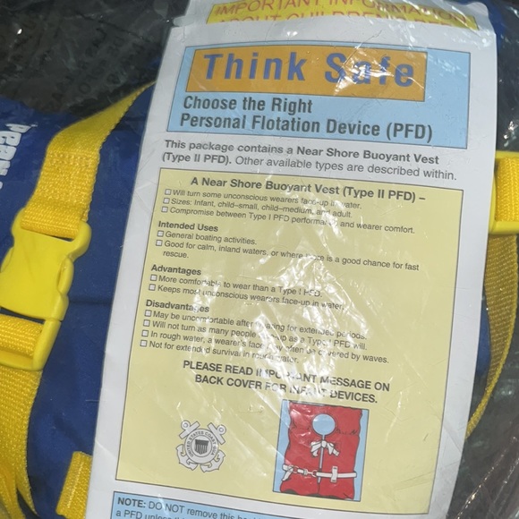 ⚓️⚓️ Airhead Infant Personal Flotation Device - NWT - Picture 2 of 4